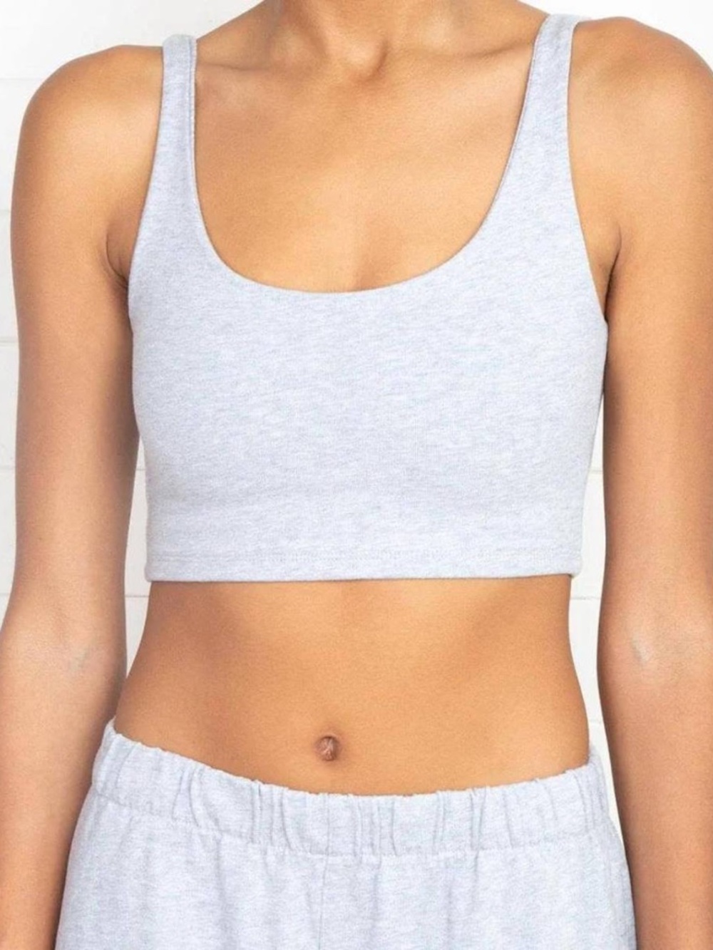 brandy melville Lydia tank grey